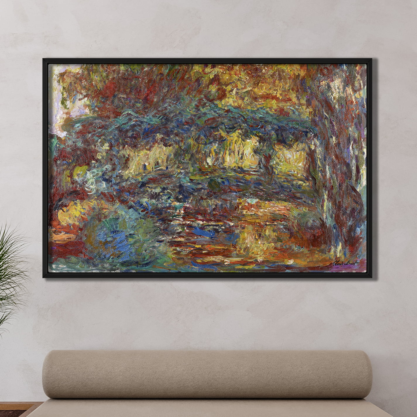 QUADRO DECORATIVO OBRAS FAMOSAS -Claude Monet's The Japanese