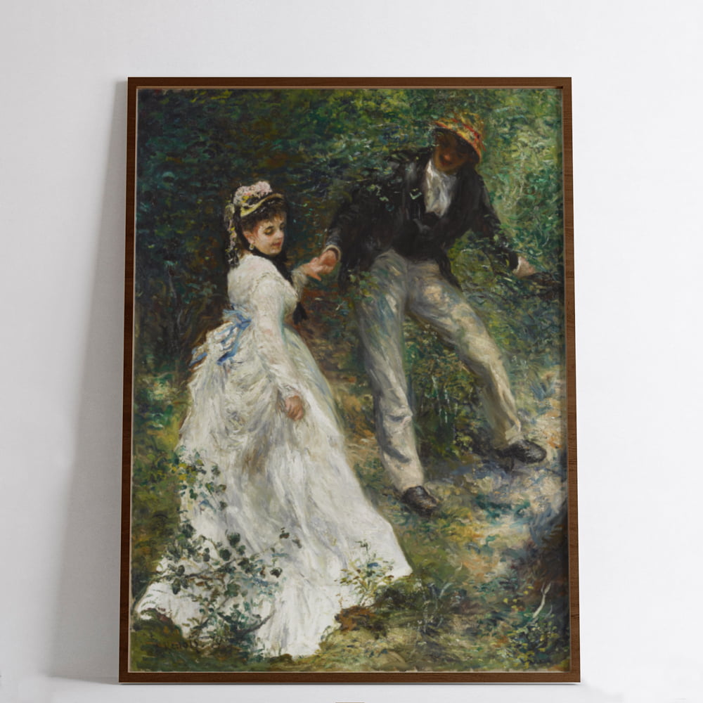 QUADRO DECORATIVO OBRAS FAMOSAS -La Promenade (1870) by Pierre