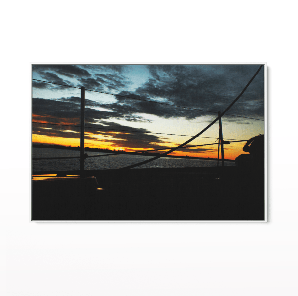 QUADRO DECORATIVO VOZ DOS OCEANOS -EXPOSIÇÃO DO RIO AO MAR - TRAVESSIA BELÉM SANTARÉM -