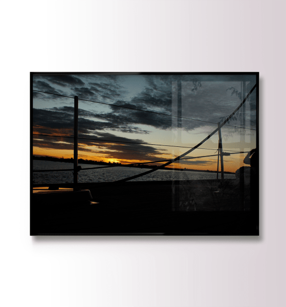 QUADRO DECORATIVO VOZ DOS OCEANOS -EXPOSIÇÃO DO RIO AO MAR - TRAVESSIA BELÉM SANTARÉM -