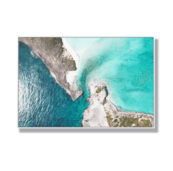 QUADRO DECORATIVO VOZ DOS OCEANOS -EXPOSIÇÃO DO RIO AO MAR  - CONCEPTION ISLAND