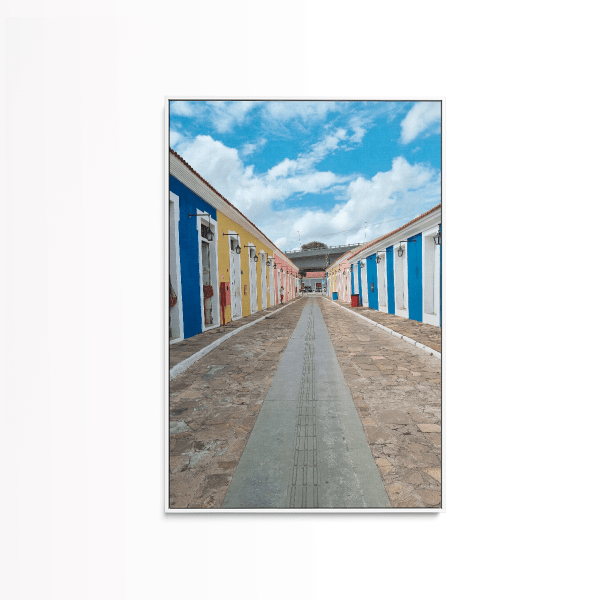 QUADRO DECORATIVO VOZ DOS OCEANOS - EXPOSIÇÃO DO RIO AO MAR - LUIS CORREIA 