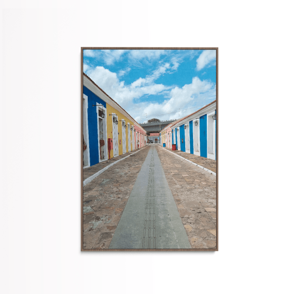 QUADRO DECORATIVO VOZ DOS OCEANOS - EXPOSIÇÃO DO RIO AO MAR - LUIS CORREIA 