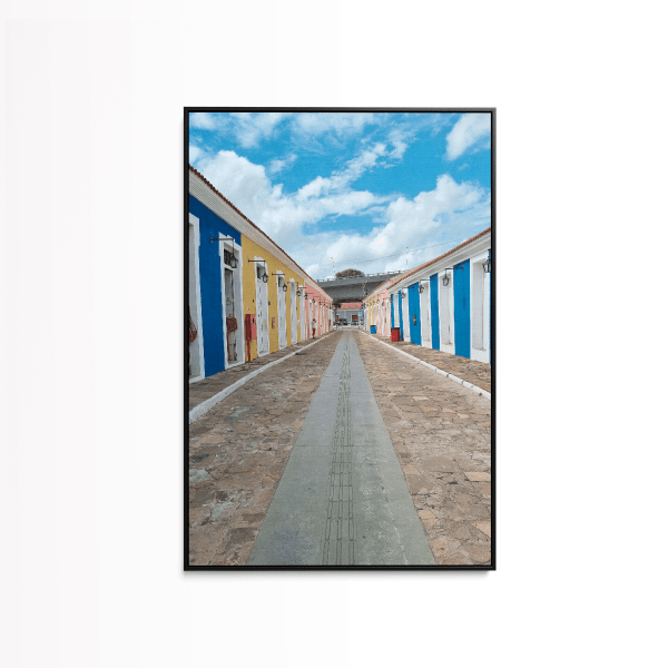 QUADRO DECORATIVO VOZ DOS OCEANOS - EXPOSIÇÃO DO RIO AO MAR - LUIS CORREIA 