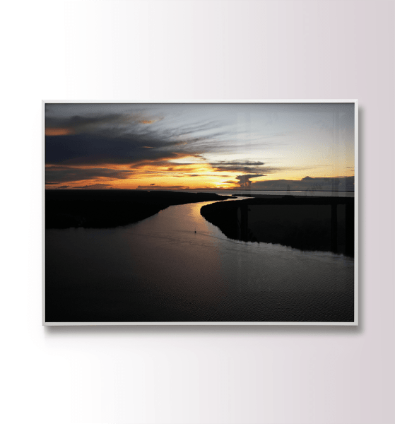 QUADRO DECORATIVO VOZ DOS OCEANOS - EXPOSIÇÃO DO RIO AO MAR - FOZ DO AMAZONAS, AFUÁ, BRASIL