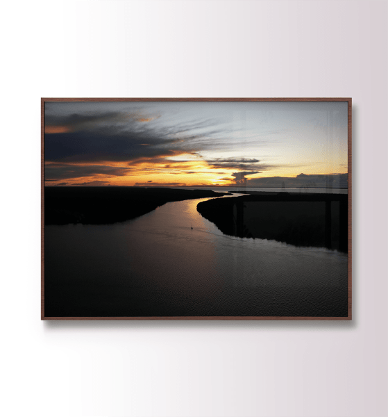 QUADRO DECORATIVO VOZ DOS OCEANOS - EXPOSIÇÃO DO RIO AO MAR - FOZ DO AMAZONAS, AFUÁ, BRASIL