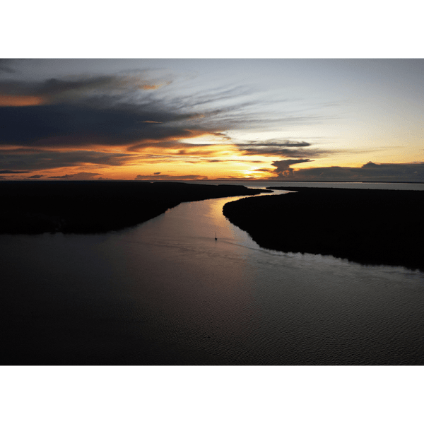 QUADRO DECORATIVO VOZ DOS OCEANOS - EXPOSIÇÃO DO RIO AO MAR - FOZ DO AMAZONAS, AFUÁ, BRASIL