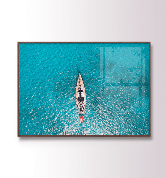 QUADRO DECORATIVO VOZ DOS OCEANOS -EXPOSIÇÃO DO RIO AO MAR - BVI ROAD TOWN 