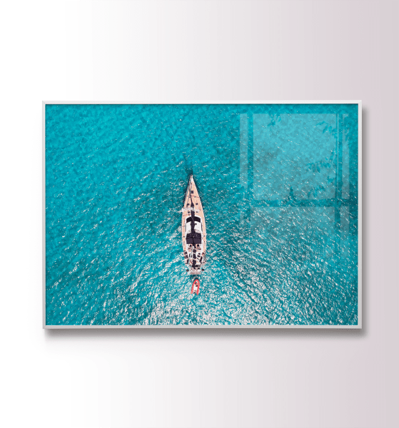 QUADRO DECORATIVO VOZ DOS OCEANOS -EXPOSIÇÃO DO RIO AO MAR - BVI ROAD TOWN 