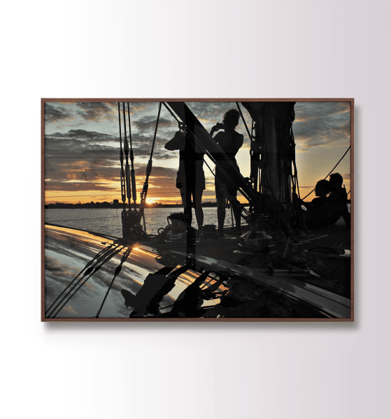 QUADRO DECORATIVO VOZ DOS OCEANOS -EXPOSIÇÃO DO RIO AO MAR - ALTER DO CHÃO