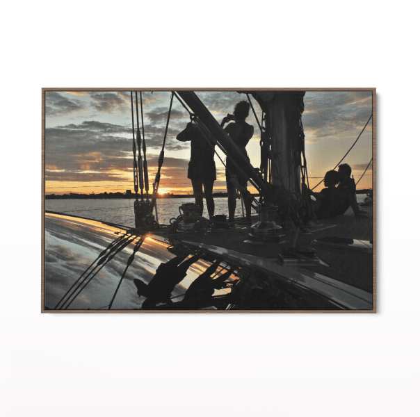 QUADRO DECORATIVO VOZ DOS OCEANOS -EXPOSIÇÃO DO RIO AO MAR - ALTER DO CHÃO