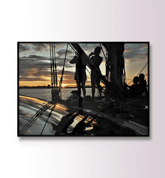 QUADRO DECORATIVO VOZ DOS OCEANOS -EXPOSIÇÃO DO RIO AO MAR - ALTER DO CHÃO