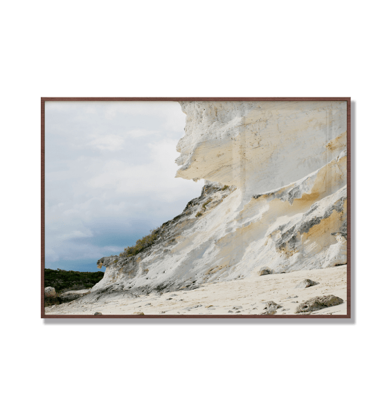 QUADRO DECORATIVO VOZ DOS OCEANOS - EXPOSIÇÃO DO RIO AO MAR – BAHAMAS, CALCÁRIO OOLÍTICO