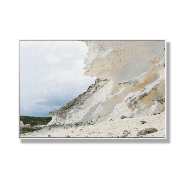 QUADRO DECORATIVO VOZ DOS OCEANOS - EXPOSIÇÃO DO RIO AO MAR – BAHAMAS, CALCÁRIO OOLÍTICO