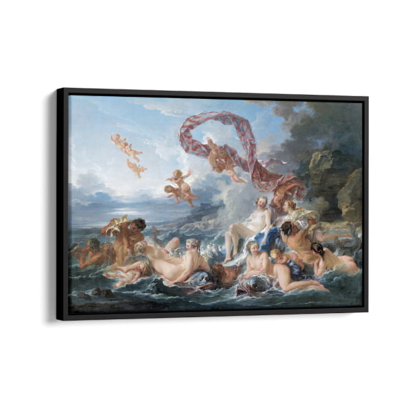 QUADRO DECORATIVO OBRAS FAMOSAS - Francois Boucher's The Triumph of Venus (1740) 